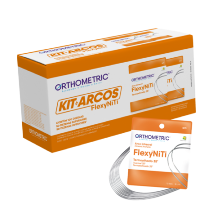 Kit de Arcos FlexyNiTi Termoactivado (Paquete de 100)